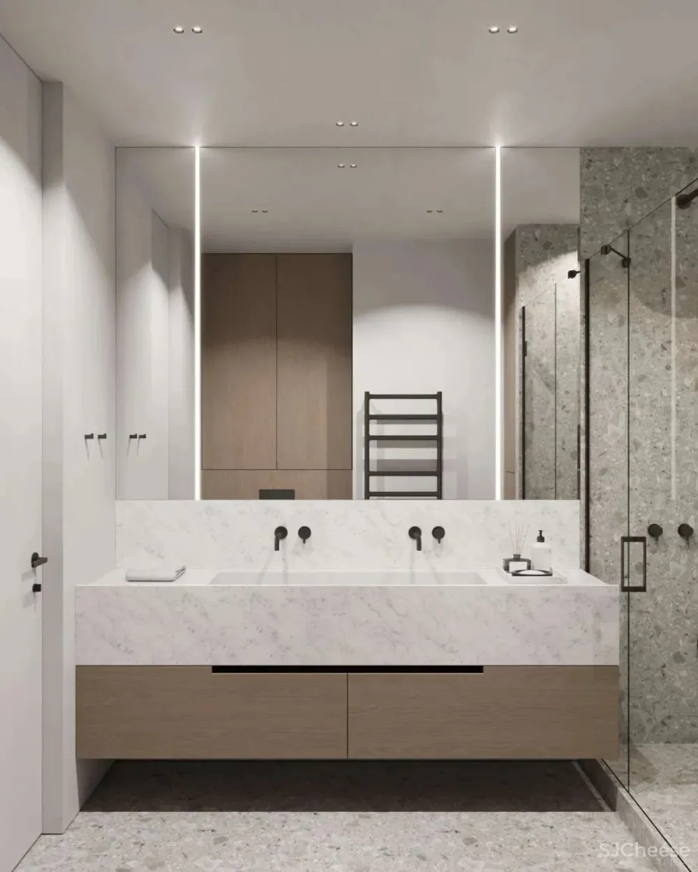 66㎡浅度灰私宅,简约不单调的质感生活!