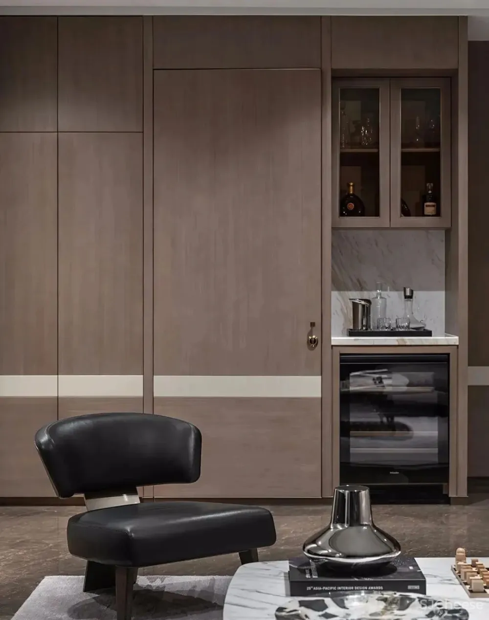 深圳湾顶级豪宅大平层样板间 让景观与室内融为一体 SCDA新作