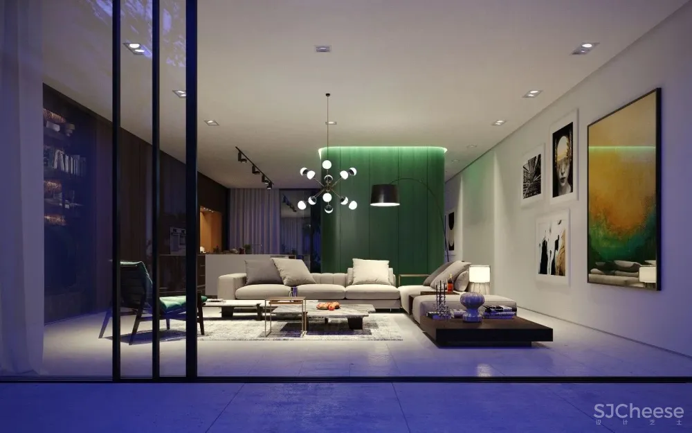 塞尔维亚极简设计,软装搭配太美了!