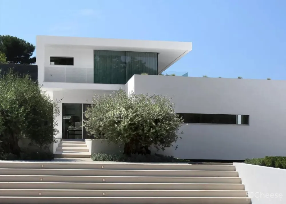 Caprini&Pellerin•海岛酒店将建筑几何完美融入自然环境!