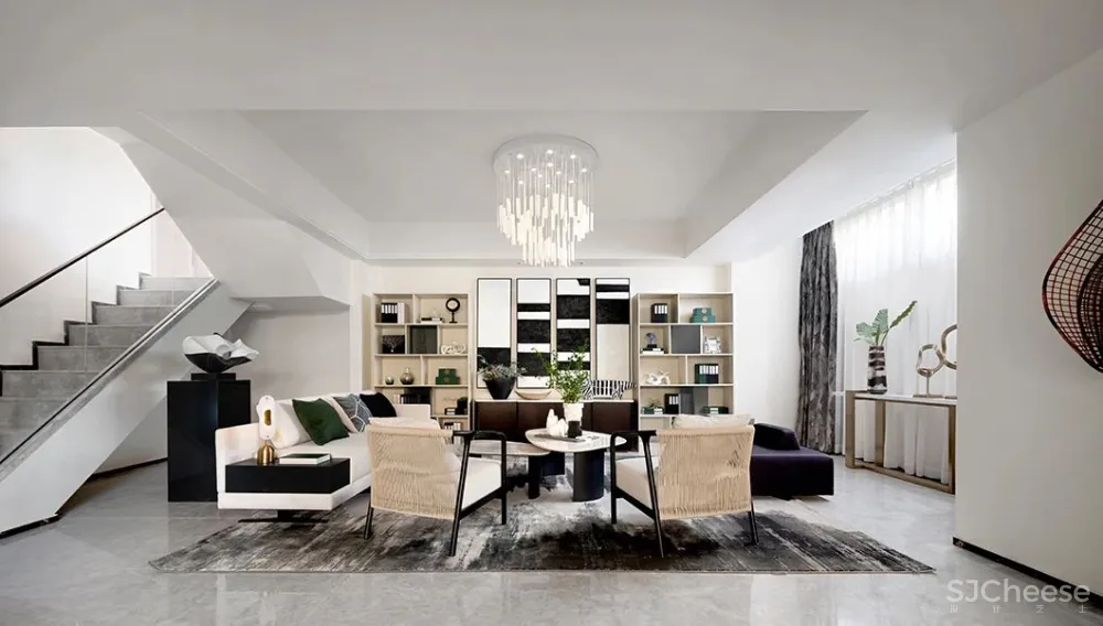 362m² 去繁从简,置身于艺术的灵动雅趣