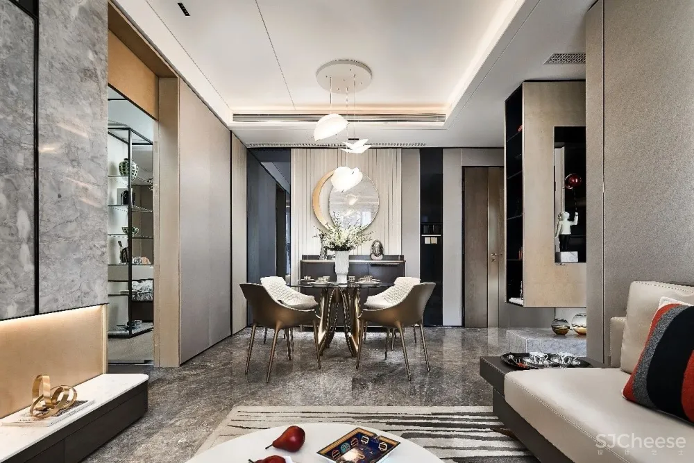 绿地海珀•外滩样板房健康科技赋能品质精装