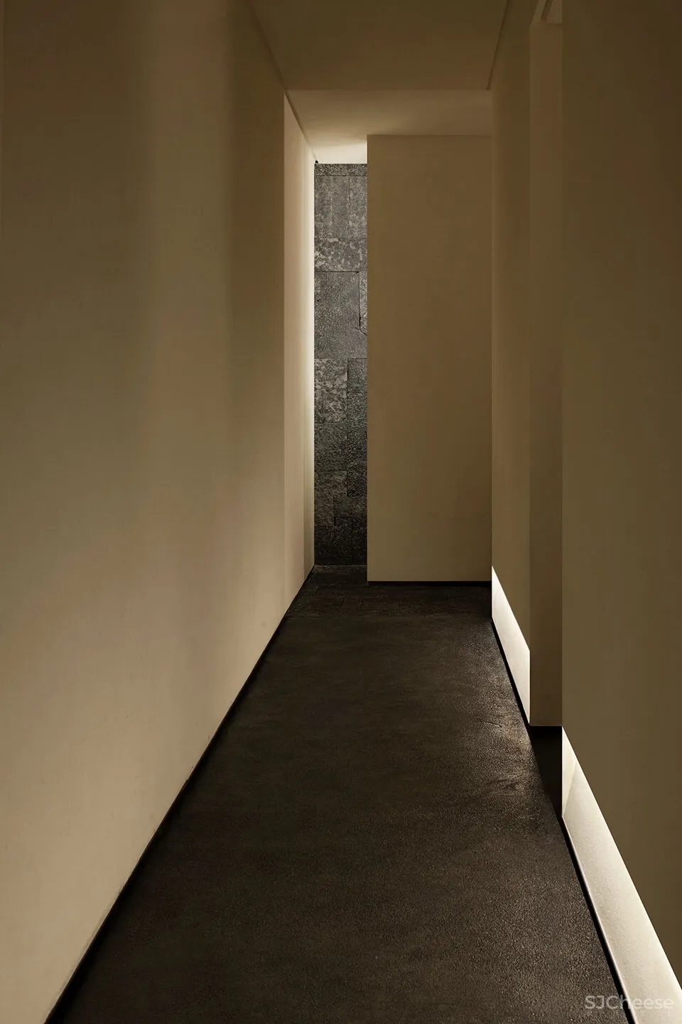 深圳东西茶室 – 田水月：水平线空间设计