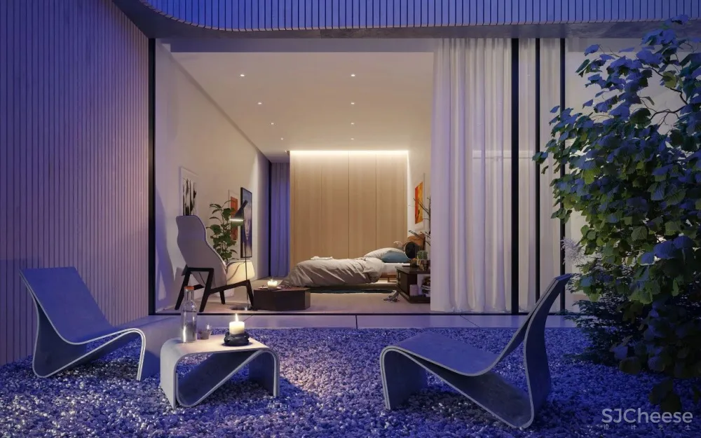 塞尔维亚极简设计,软装搭配太美了!