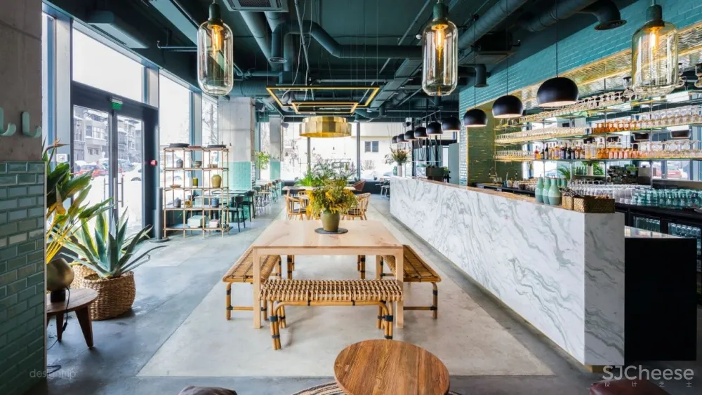 这样的餐厅设计,7秒钟!顾客就会爱上“你”