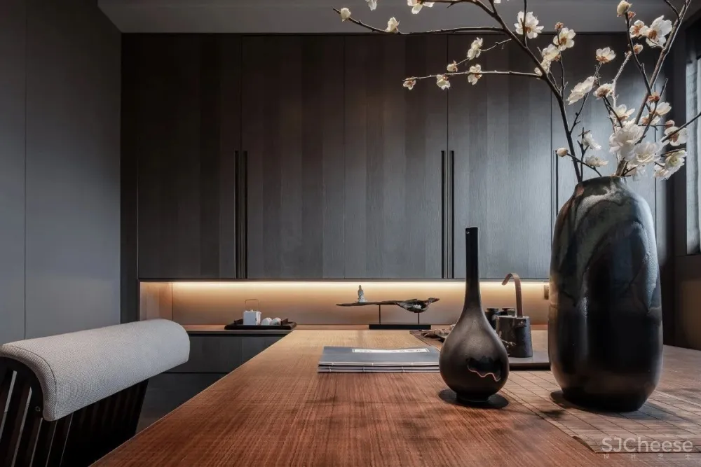 明德设计│塞上梦江南——银川万科翡翠公园上叠别墅样板间