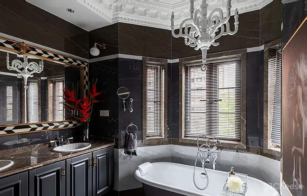 300m²红配绿的大胆设计,极尽“花俏”本事!网友直呼:美到不真实!