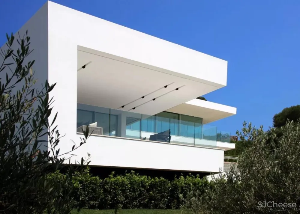 Caprini&Pellerin•海岛酒店将建筑几何完美融入自然环境!