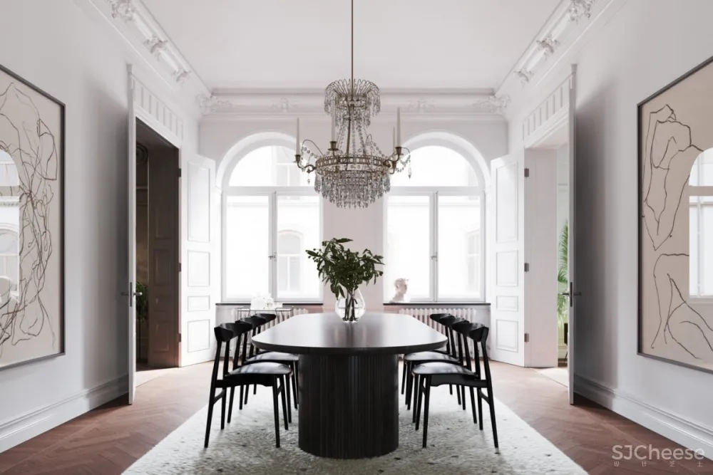 Tina Bergman | Stockholm Apartment , 北欧淡雅的极简主义