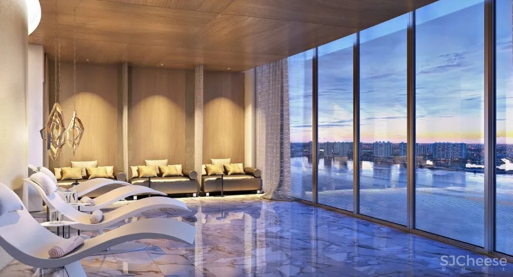 城市中心顶级豪宅进入大平层时代!有钱就买大平层吧!