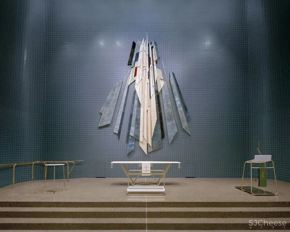 挪威波什格伦教堂:洁白瓷砖包覆的“复活”教堂 Espen Surnevik