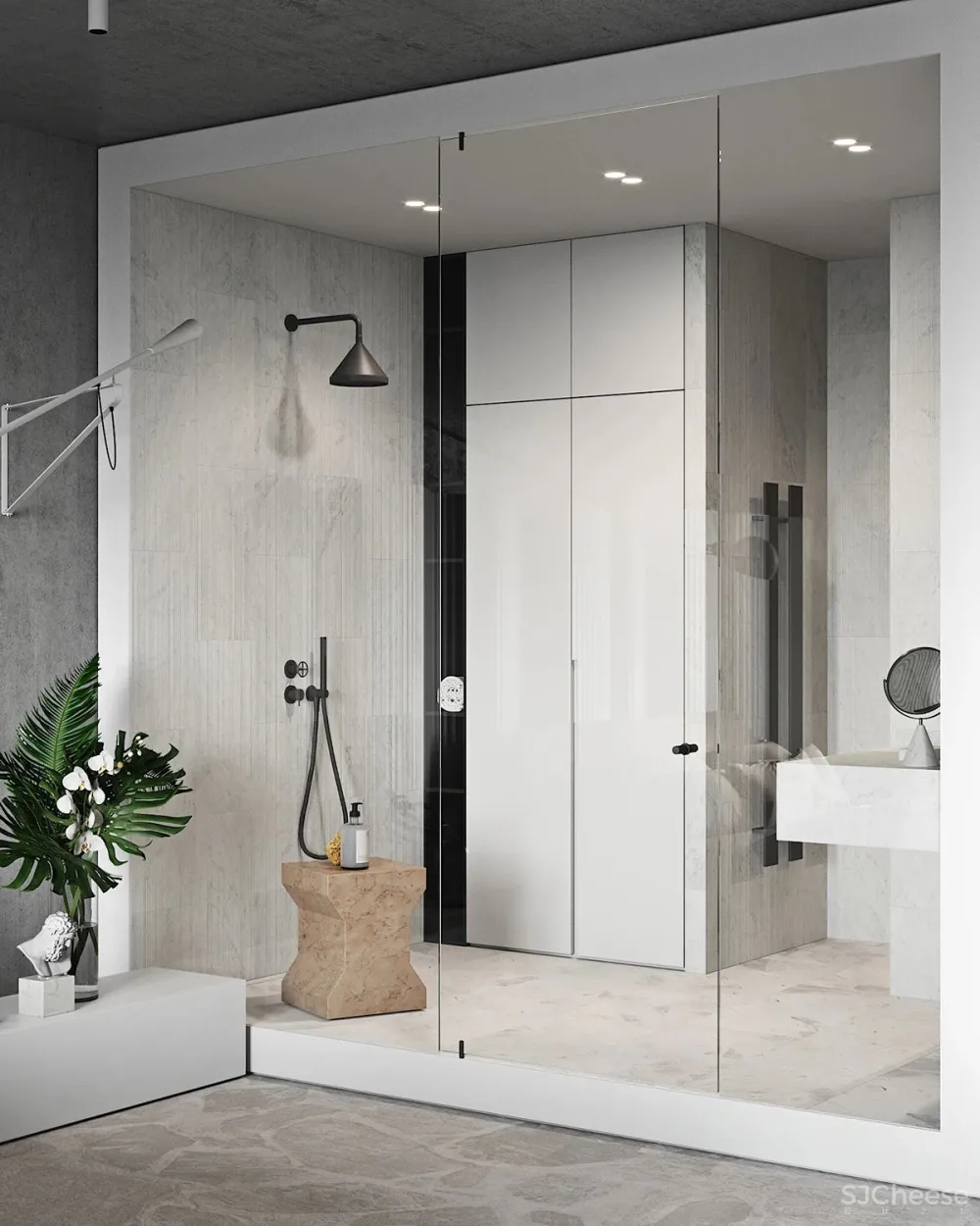 85㎡ 改成一室户,全开放式布局更显宽敞!