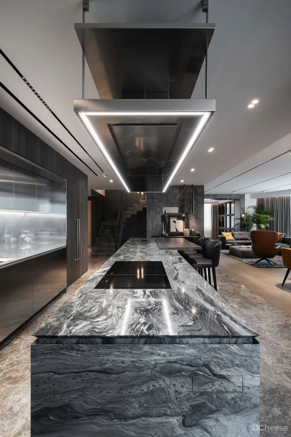 290㎡的复式豪宅,太帅了!