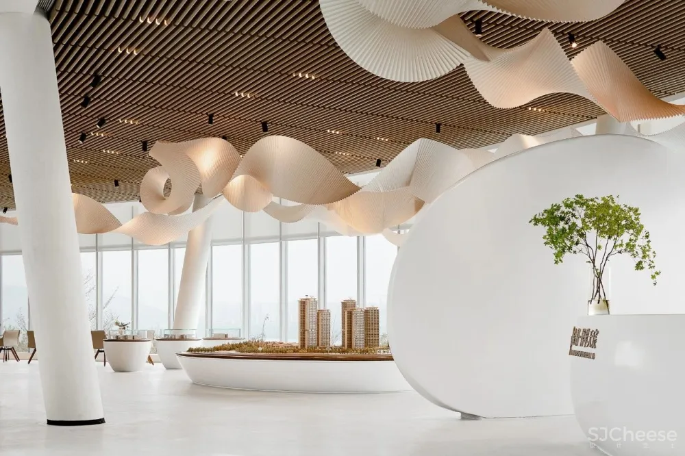 AOD设计新作丨邕江的漂浮售楼处