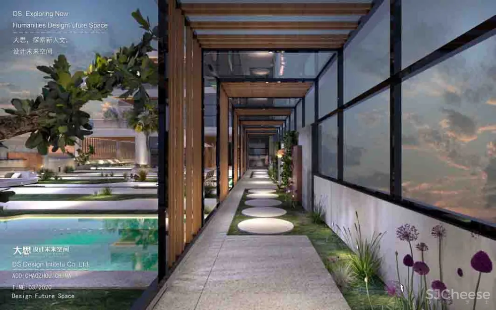 大思设计丨 假日阳光 水木别墅