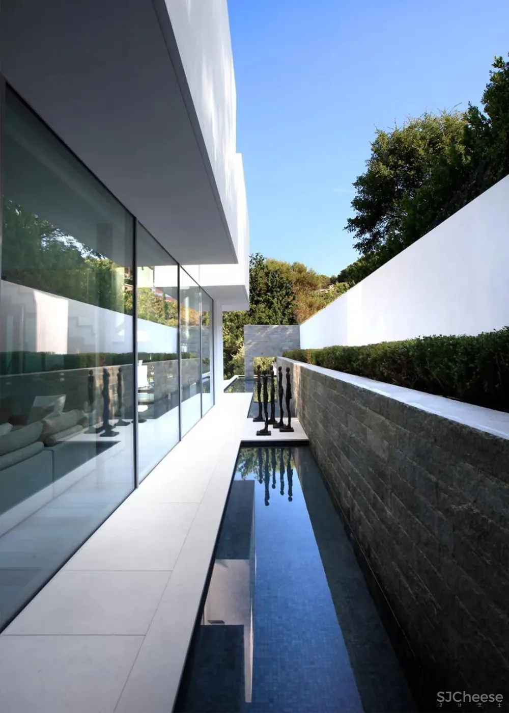 Caprini&Pellerin•海岛酒店将建筑几何完美融入自然环境!