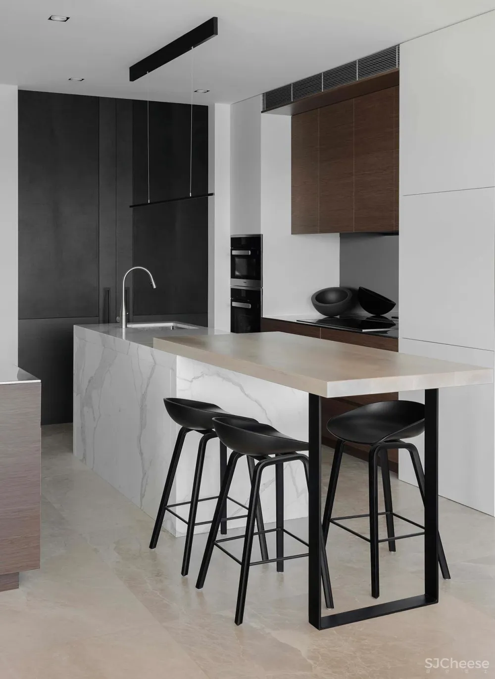 简约的大宅设计,恰当好处的细部表现