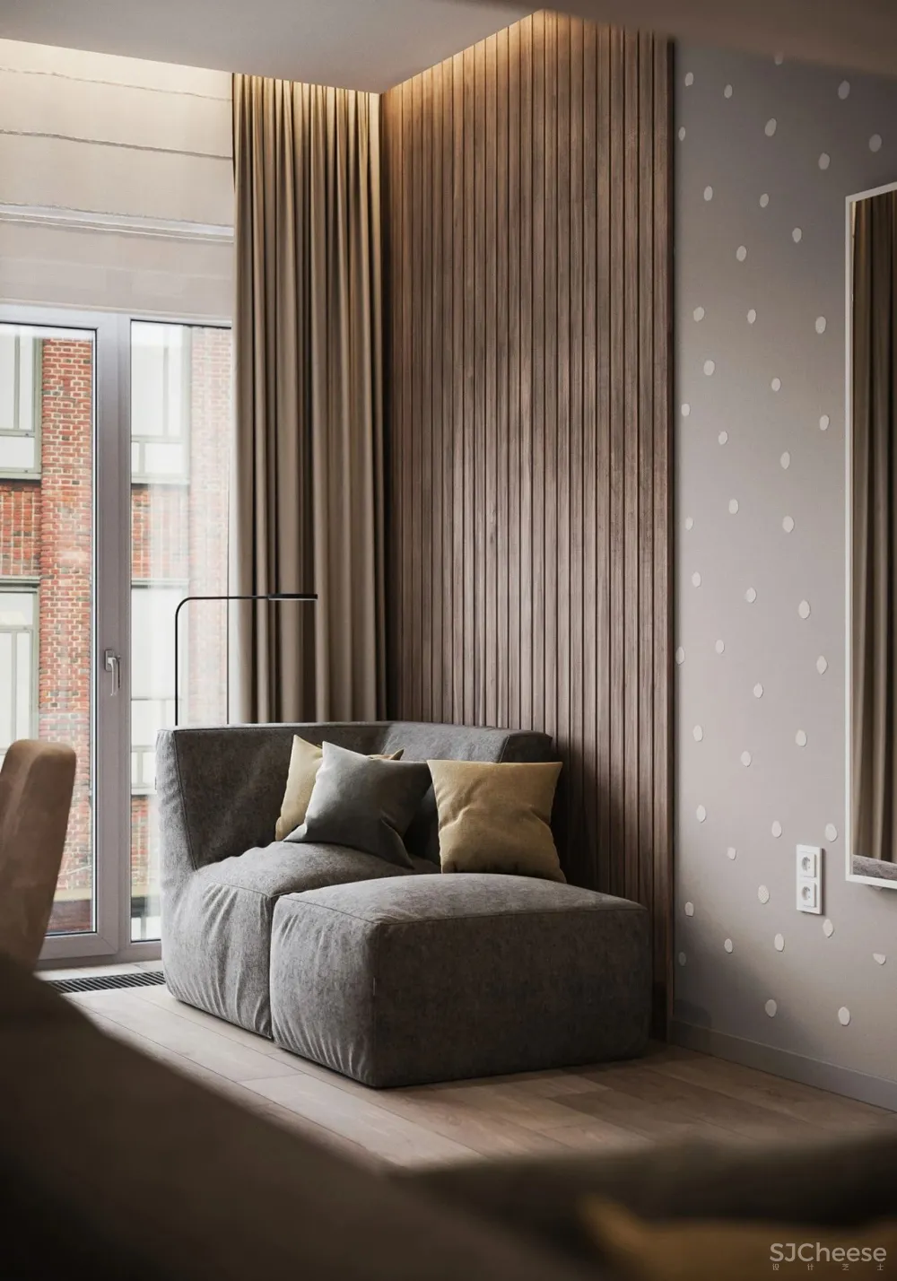 41㎡一居室，简单漂亮！