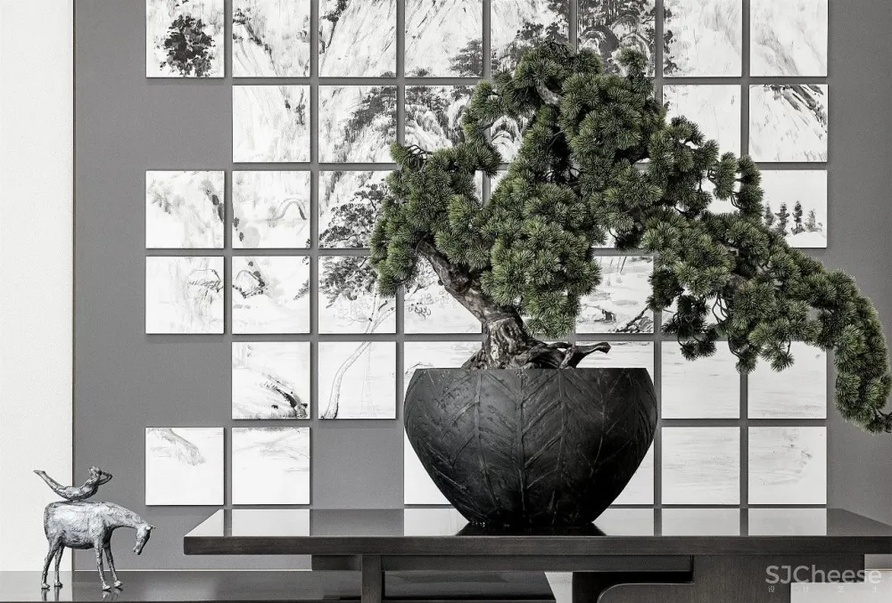 极致白意境,泼墨水云间