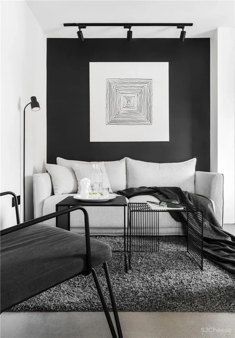 【缪茹空间设计】黑白是工作之余肉眼可及的闲适 R’s Yard!