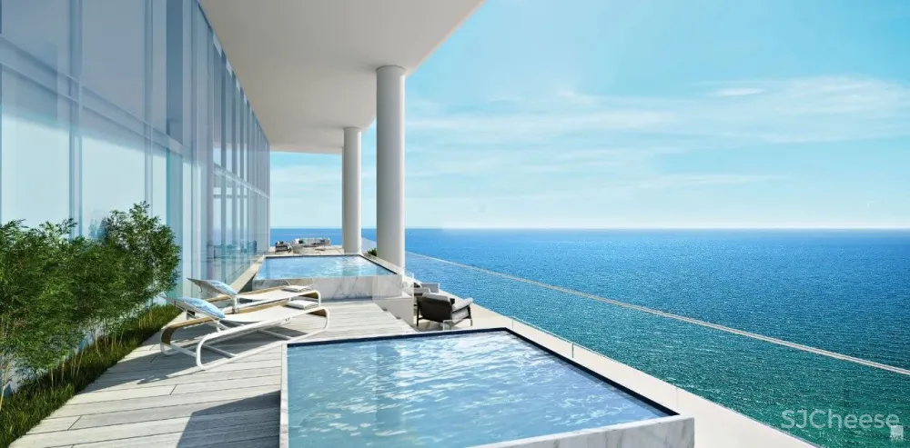 城市中心顶级豪宅进入大平层时代!有钱就买大平层吧!