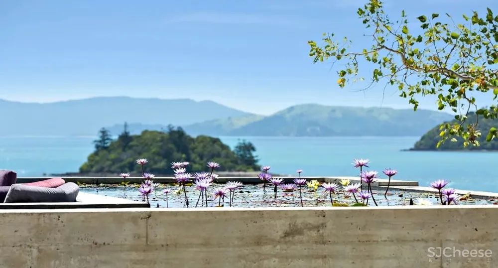 超酷的混凝土海景奢华别墅,深邃于空,容纳万境