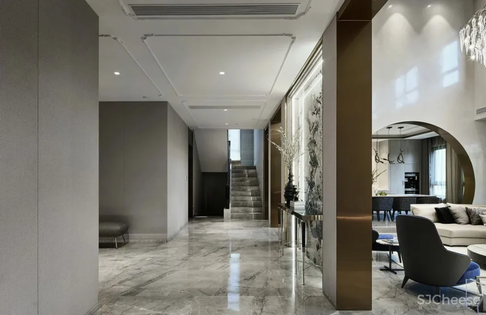 现代精巧简奢别墅，舒适自然，时尚别致 力设计