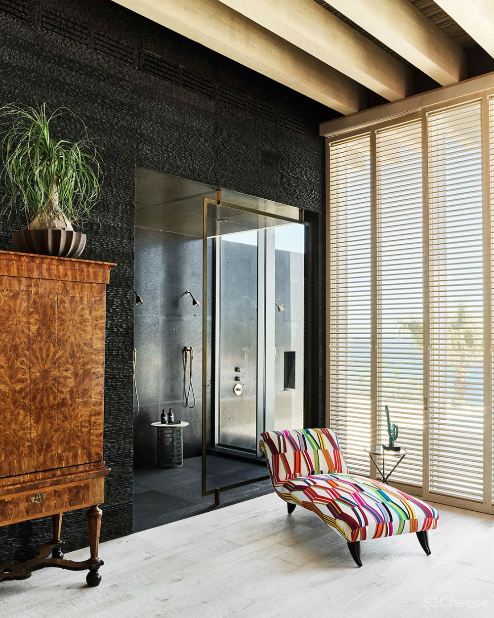 现代简约的度假屋,软装却这样设计,太梦幻了!