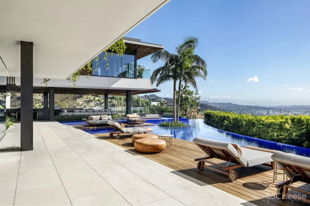 SAOTA | Hillside House , 洛杉矶天际线下的绿洲