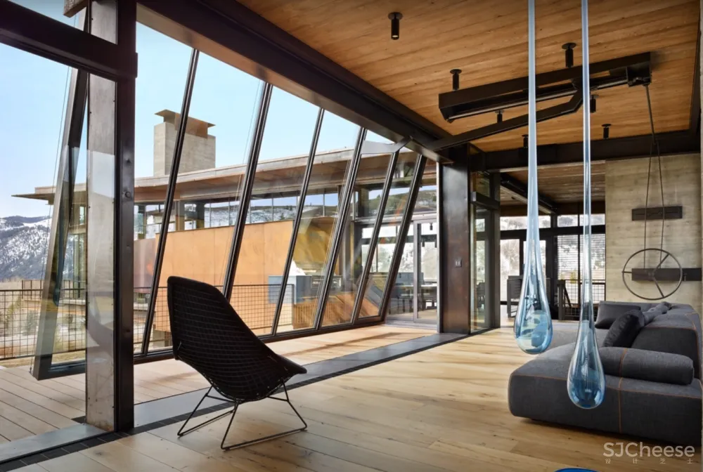 超酷工业风豪宅,不一样的机械美学