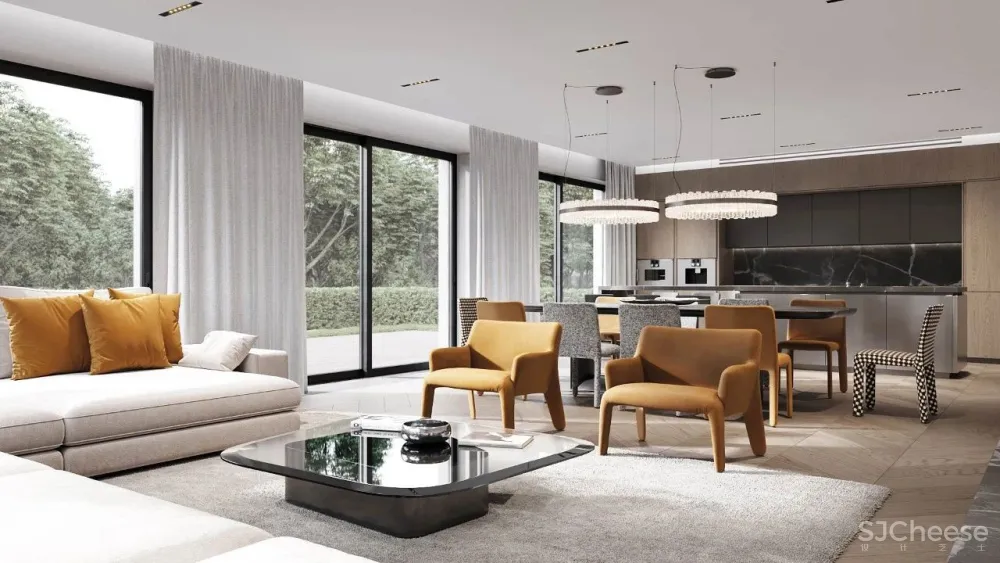 180㎡，德国的乡间别墅，轻奢新生活！