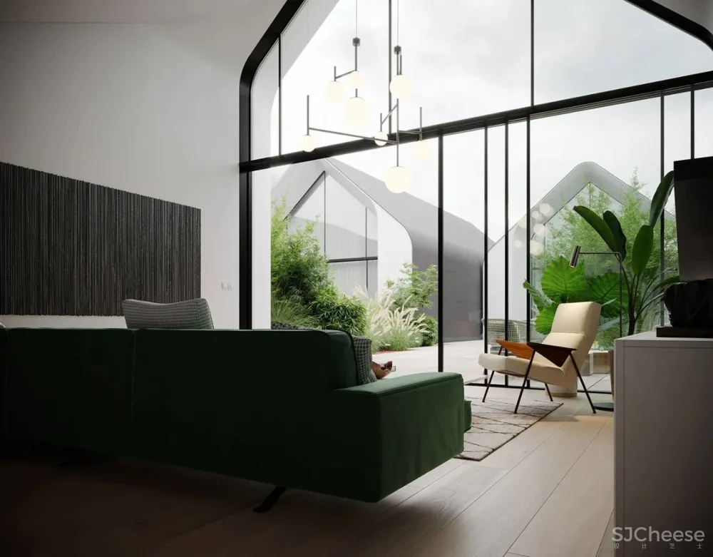 塞尔维亚极简设计,软装搭配太美了!