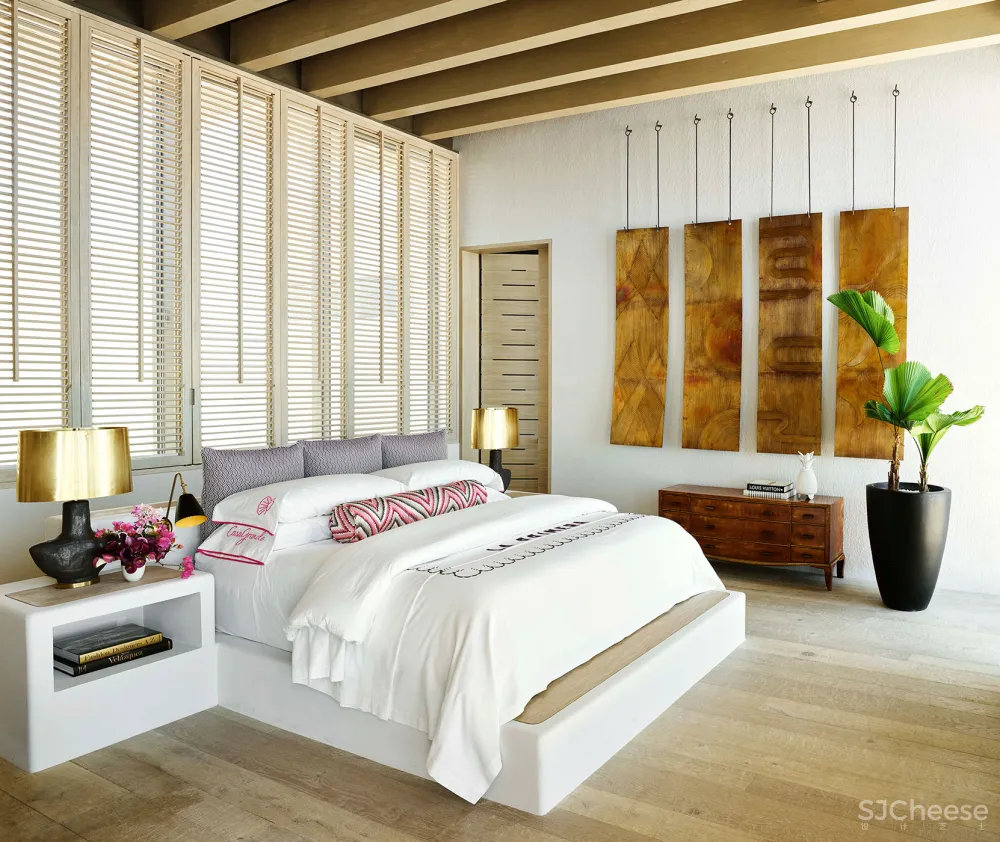 现代简约的度假屋,软装却这样设计,太梦幻了!