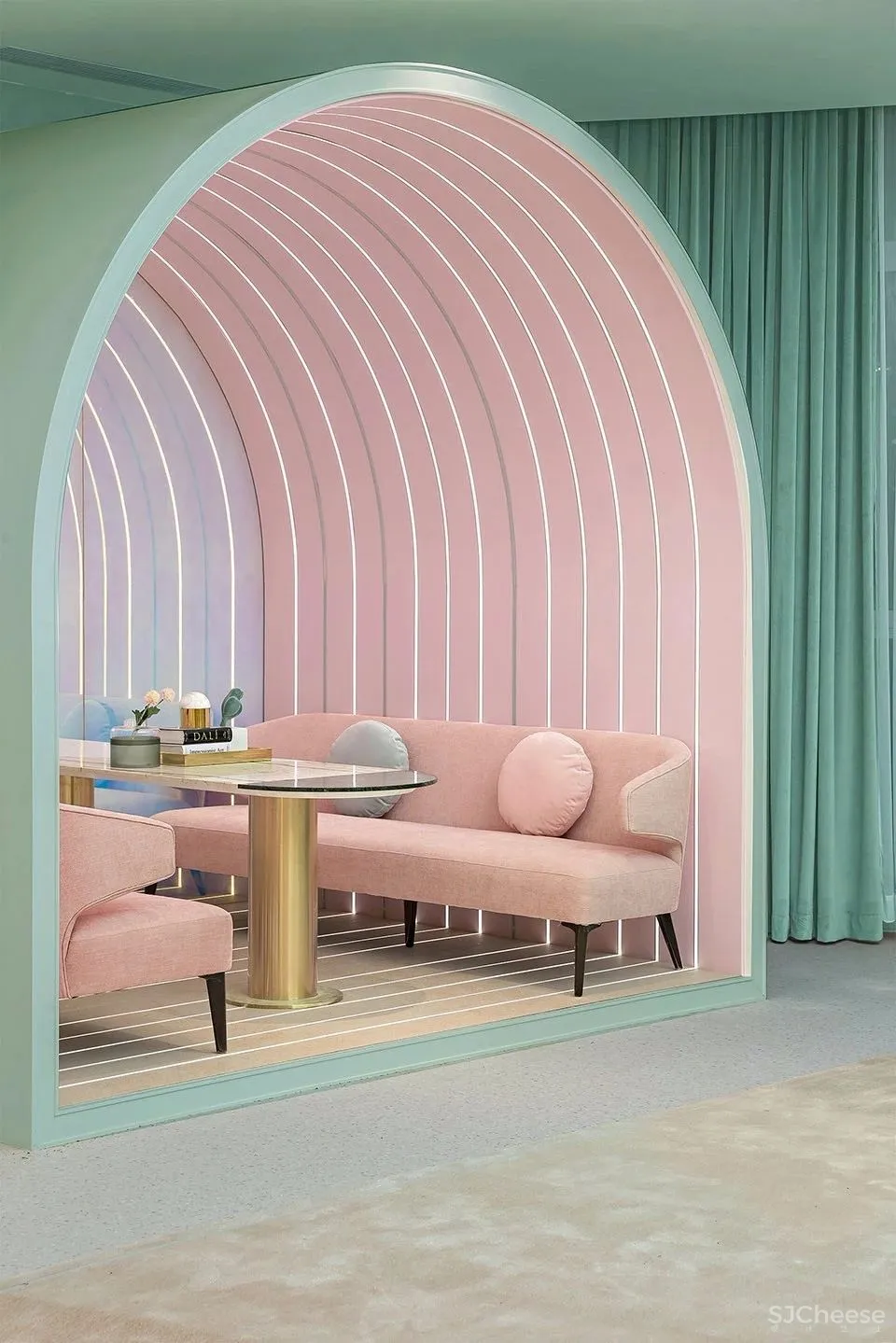 梦幻般的销售空间丨美到爆