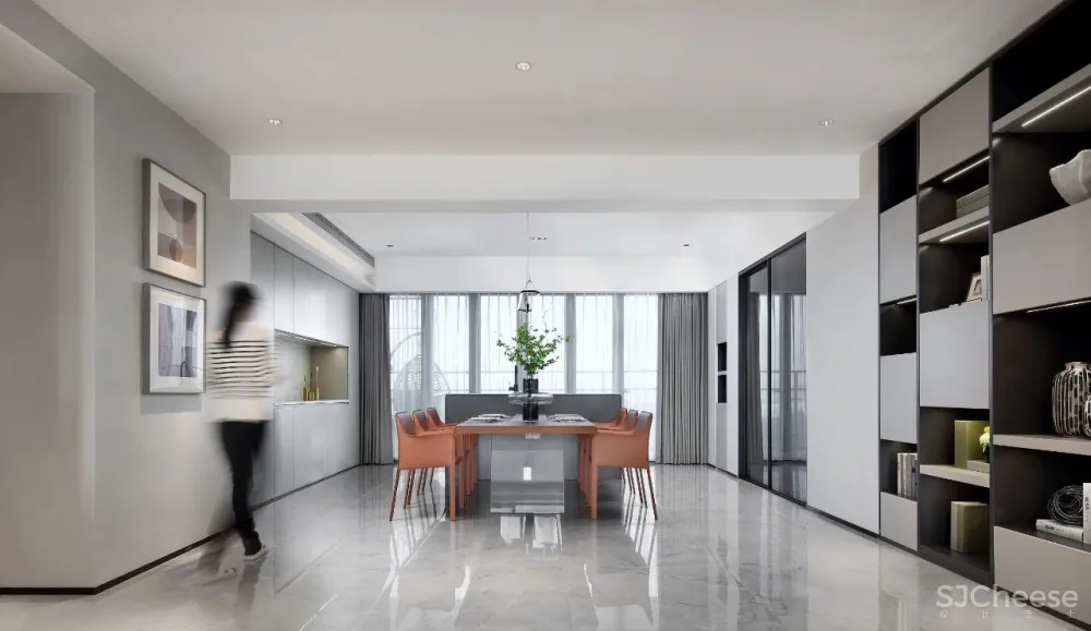 现代雅致,大平层的诗意美学