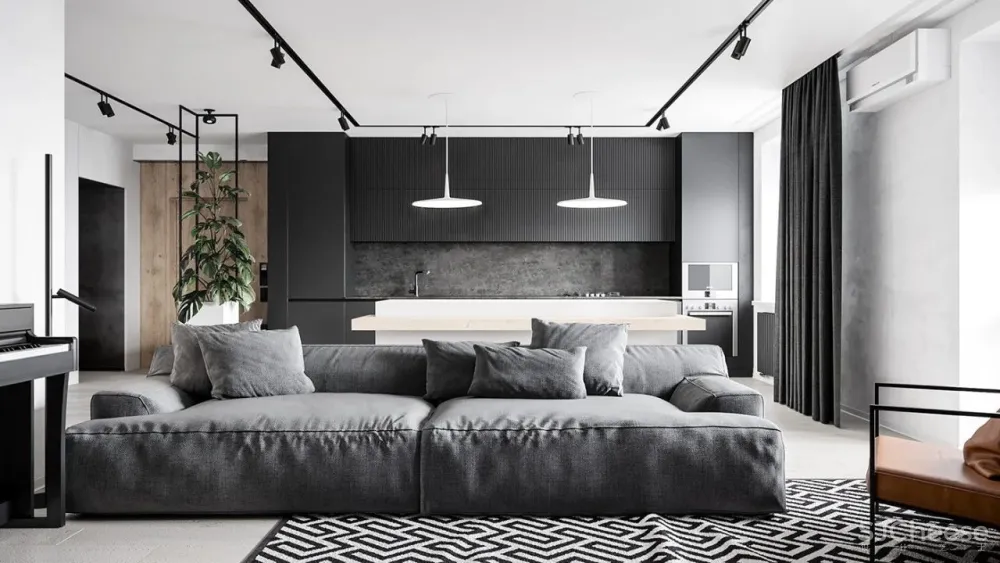 灰木色系住宅，干净优雅又大气！