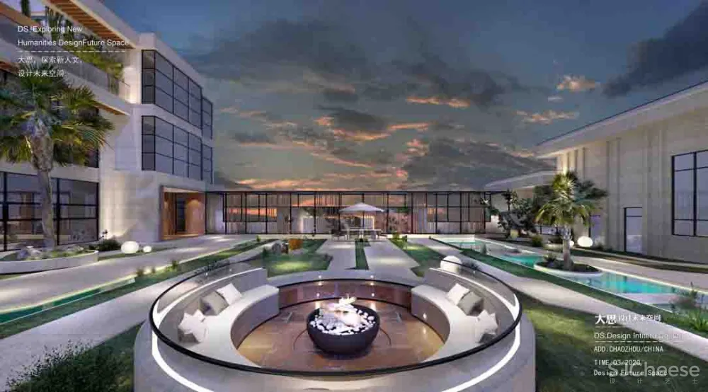 大思设计丨 假日阳光 水木别墅