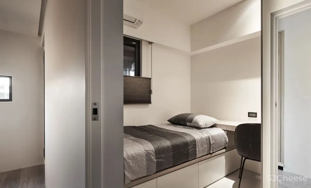 66㎡ 两居室,灯带这样用让家更有型