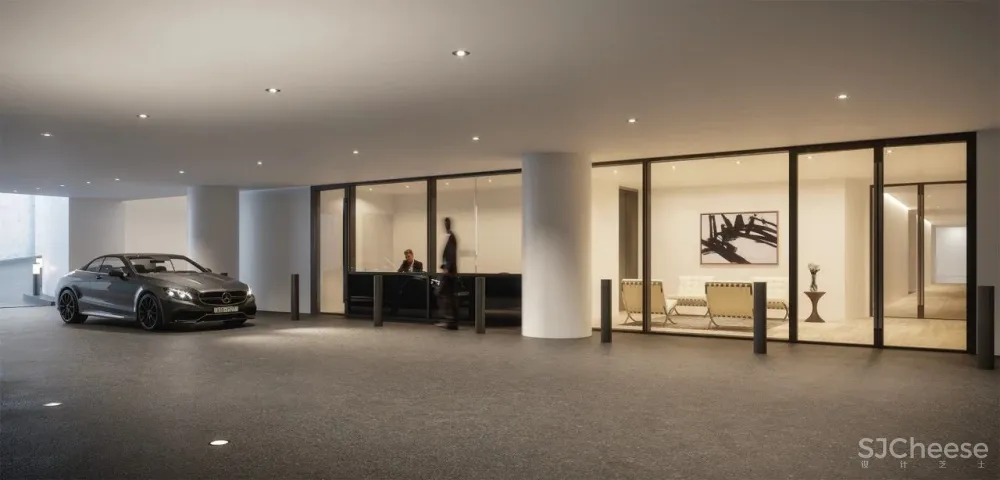 Richard Meier 设计的公寓楼,极简主义精装够低调、也够奢华!