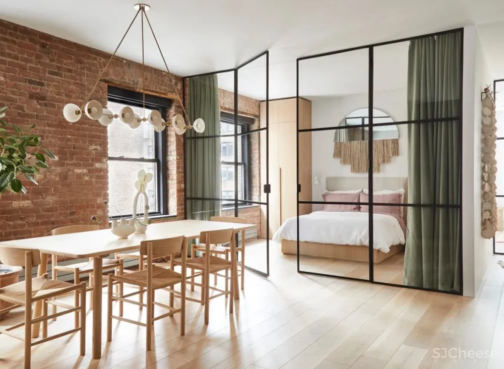 阁楼这样设计,工业风也能很温馨