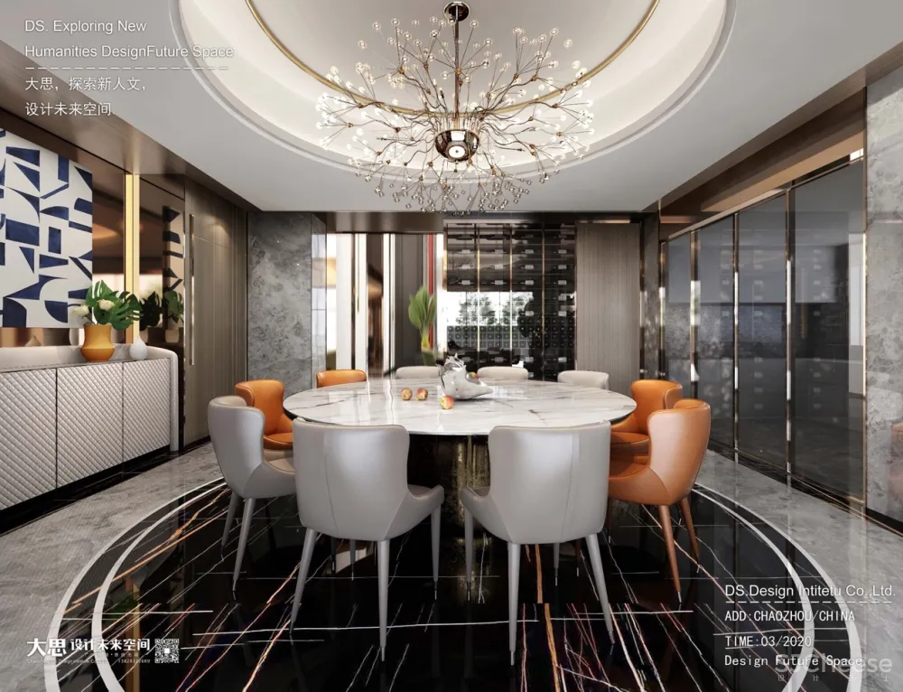 大思设计 丨 别墅简奢新风尚