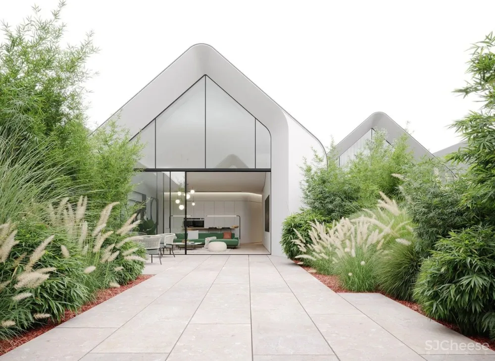 塞尔维亚极简设计,软装搭配太美了!