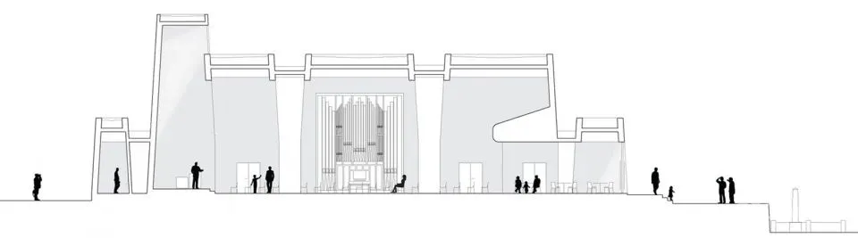 挪威波什格伦教堂:洁白瓷砖包覆的“复活”教堂 Espen Surnevik