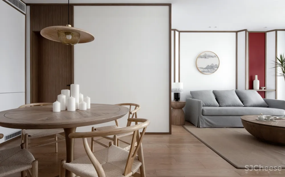 年轻人的中式,没有瓷器、屏风和红木家具,却美出诗意!