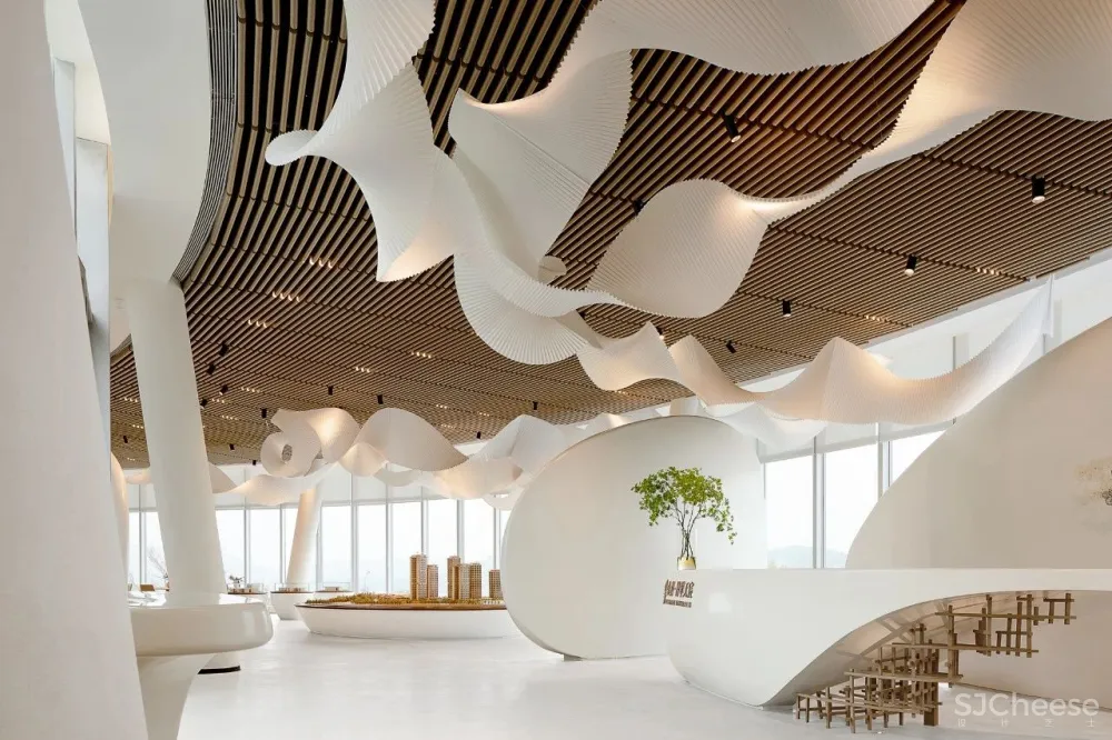 AOD设计新作丨邕江的漂浮售楼处