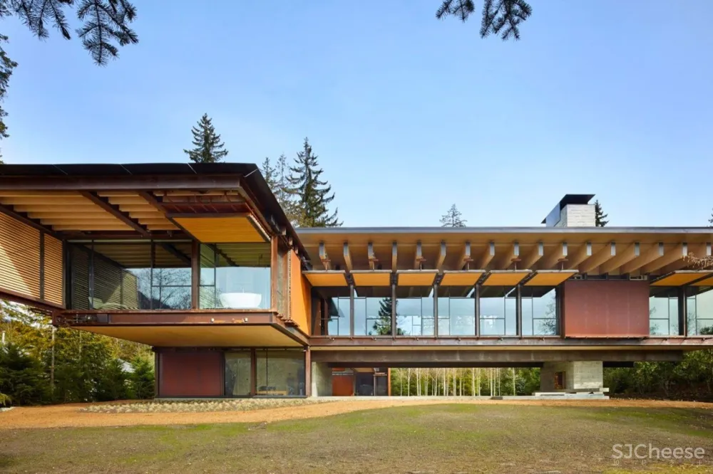 超酷工业风豪宅,不一样的机械美学