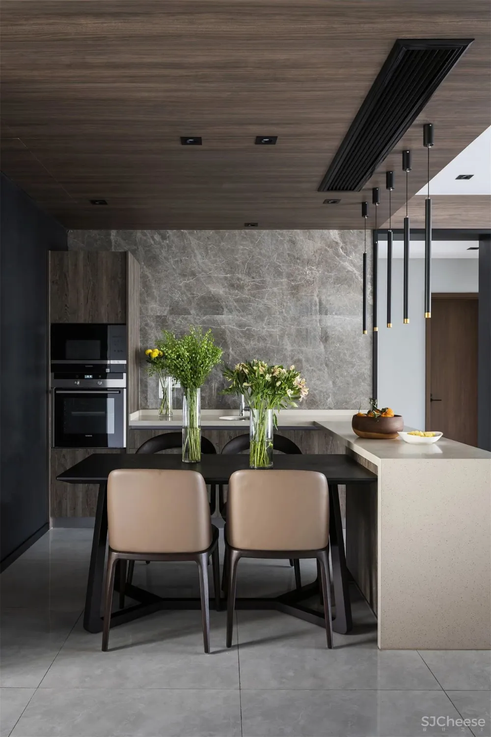 150m²现代简约风格3居室