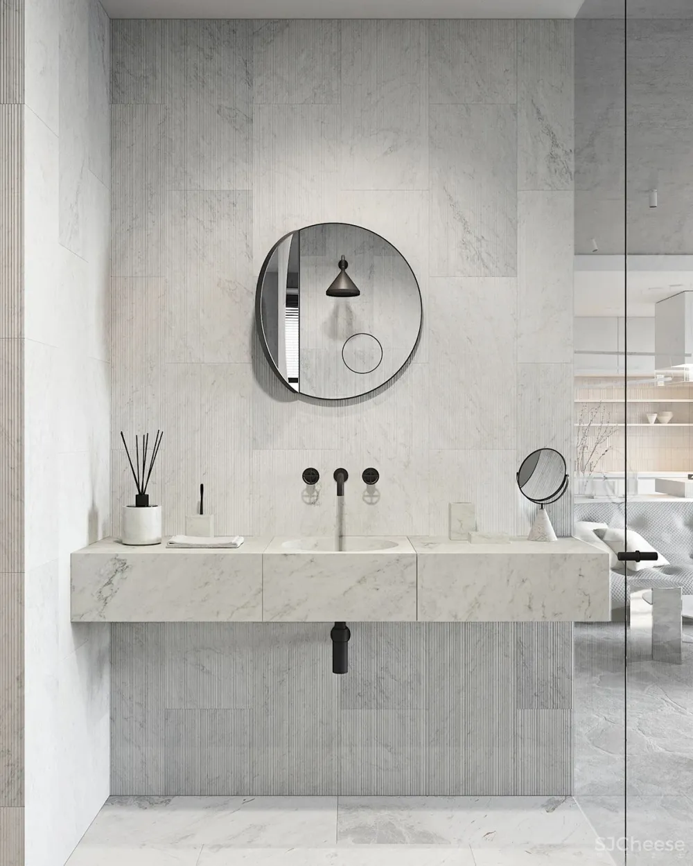 85㎡ 改成一室户,全开放式布局更显宽敞!