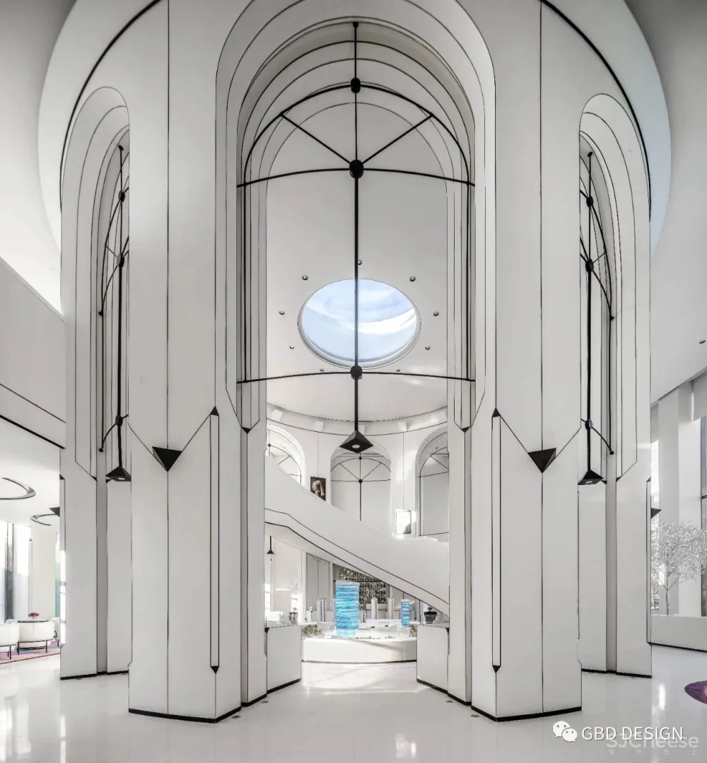 神圣的空旷—沈阳中海和平之门售楼部 广州杜文彪装饰设计