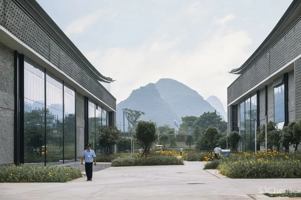 新作 桂林十如纺织工业园:工业4.0与传统中式山水 吕元祥建筑师事务所